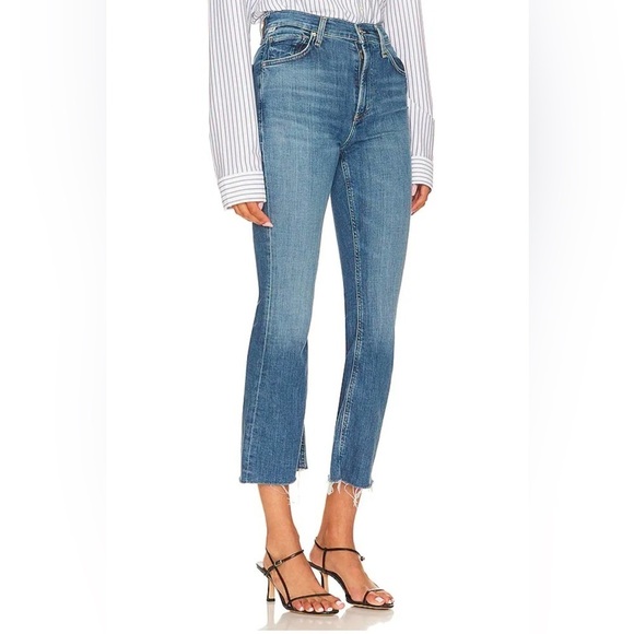 Citizens of Humanity Isola Cropped Boot in Lawless Size 30 - Picture 6 of 16